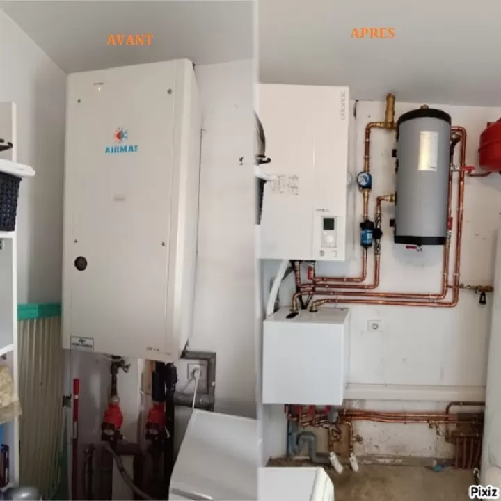 Remplacement d'une Pompe a chaleur a oslon 71