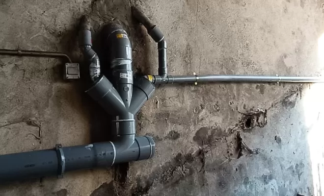 Réfection tuyauterie d'évacuation a saint Léger sur Dheune