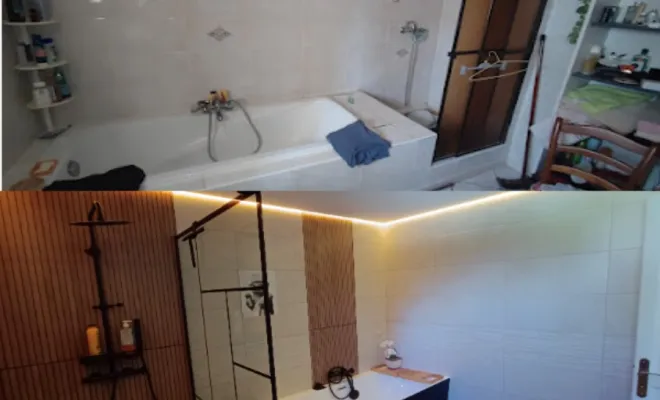 Création salle de bain, Bagnères-de-Luchon, MEUNIER JM Plomberie